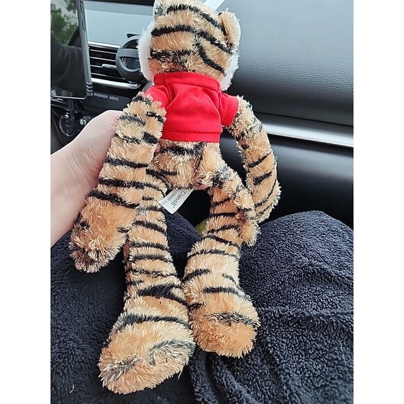 Class B Tiger Plush Striped Wild Cat Soft Doll Floppy Stuffed Animal Toy 15 inch - Picture 5 of 8